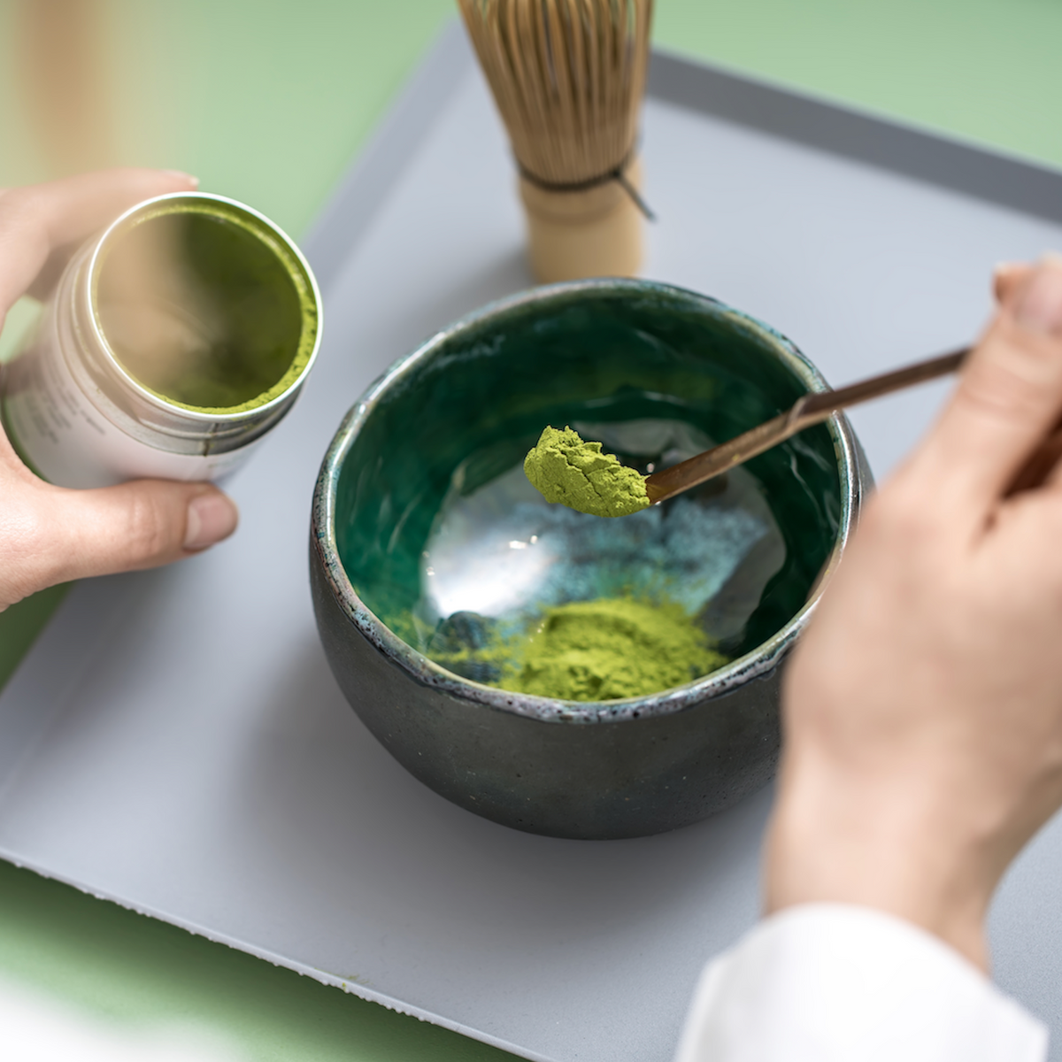 Matcha Sans Amertume – Le Secret Moshi Matcha pour un Goût Doux