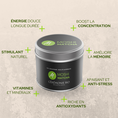 Thé Matcha Cérémonie Bio - 30g