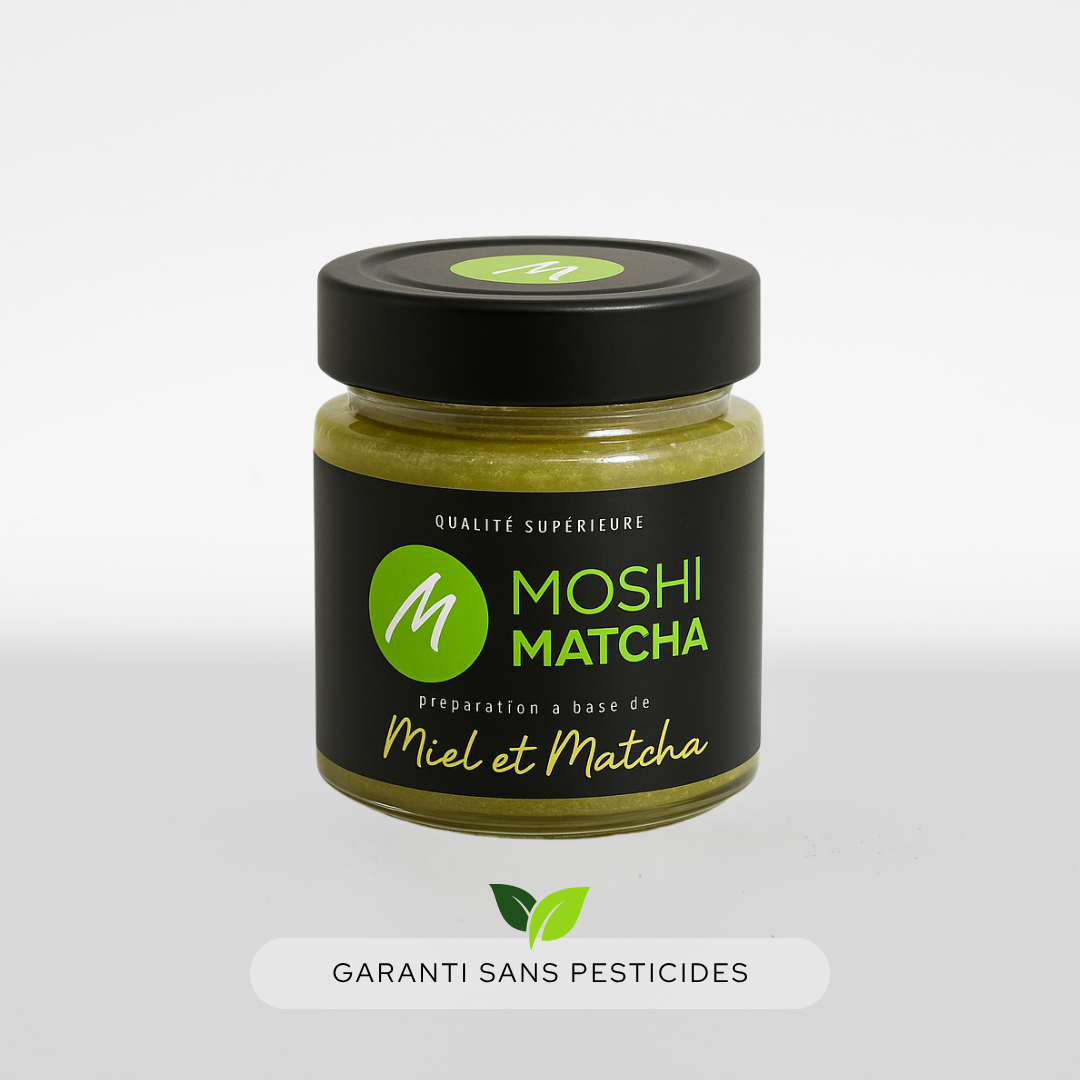 Miel au Matcha : une explosion de bienfaits aussi gourmande que surprenante  Moshi Matcha