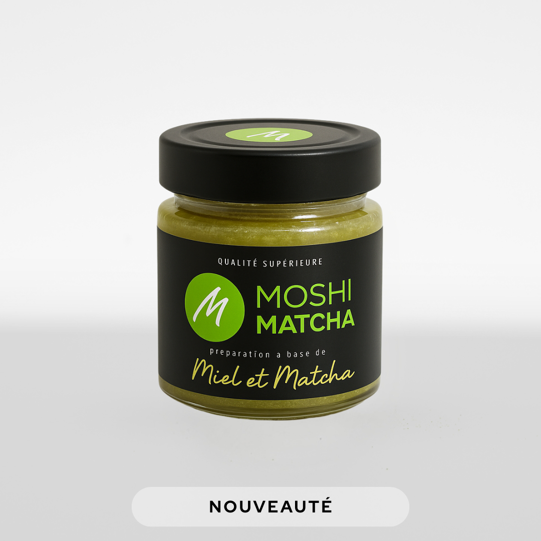 Miel au Matcha : une explosion de bienfaits aussi gourmande que surprenante  Moshi Matcha